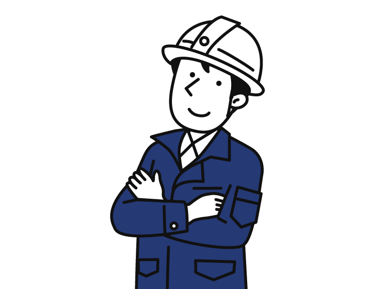 株式会社KANADEの職人(腕組み)